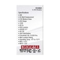 thumbnail image 6 of 4Pk - 8W A19 LED Clear Cool White 4000K Medium Base 120v - 60W equiv, 6 of 7