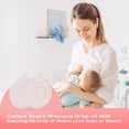 thumbnail image 7 of Milk Collectors for Breastfeeding Breast Milk Collector Milk Catcher for Breastfeeding BPA-Free Post Partum Essentials Breast Feeding Essentials, 7 of 7