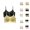 BK2, variant on 2 Pack Cooling Bras for Women Lightweight Seamless Racerback Push Up Minimizer Sports Bralettes Everyday Bra
