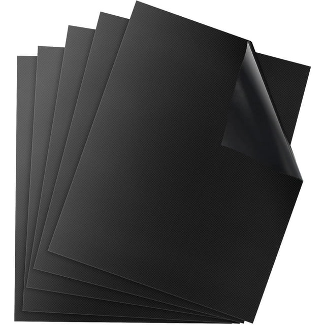 5 alfombrillas para barbacoa, hojas para barbacoa de 50 x 40 cm, hojas para barbacoa reutilizables antiadherentes y lavables, al aire libre para parrillas eléctricas/carbón/gas/eléctricas JAMW Sencillez