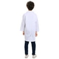 thumbnail image 6 of Toptie Kids Lab Coat For School Scientists Halloween Costume-White-5/6, 6 of 10
