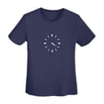 thumbnail image 3 of 420 Clock Women'S Basic Short Sleeve T-Shirt Navy Blue Large, 3 of 5