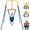 Blue, variant on G TALECO GEAR 2 in 1 Baby Jumper and Bouncer, Baby Swing Outdoor, Toddler Swing Sets for Kids Age 1-3, Green