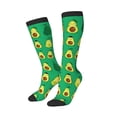 thumbnail image 2 of Fotbe Cartoon Fruit 1 print Women's Men's Novelty Crew Socks Cotton Socks Knee High Socks for Walking,Running,Nurses,Pregnancy, 2 of 9