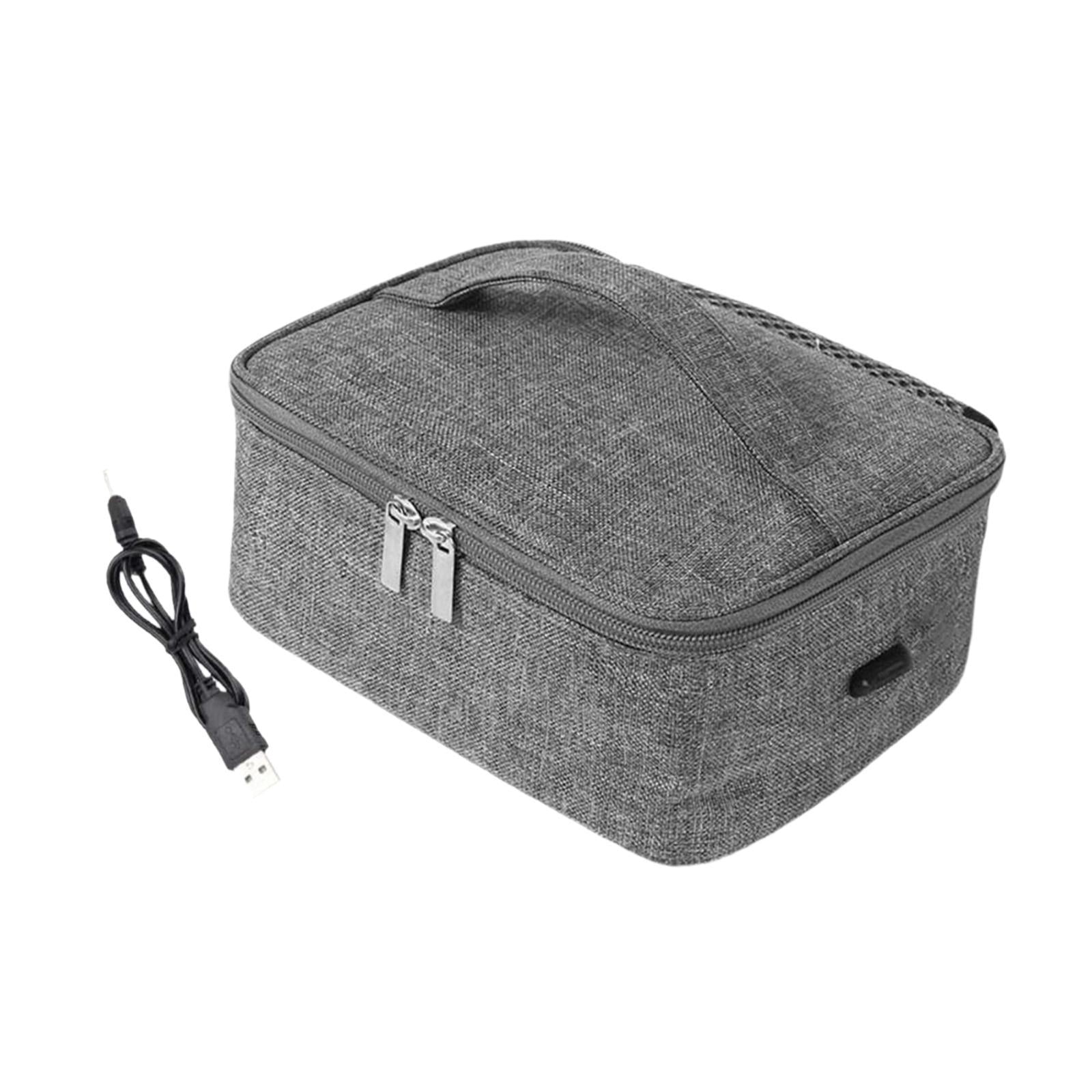 Baoblaze Food Warmer USB Food Lunch Heating Bag Portable Oven for Picnic Home Camping classic