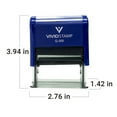 thumbnail image 3 of All Quality Happy Mail Inside Self-Inking Rubber Stamp | Business and Packaging Stamps (Red Ink) - Q-300, 3 of 7