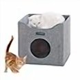 thumbnail image 3 of 212 Main CCD-3915SG 15.5 in. Condo de Chat&44; Gris Fumée, 3 of 4