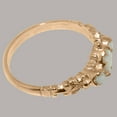 thumbnail image 5 of LBG British Made 9k Rose Gold Ring with Natural Opal Womens Engagement Ring - 33 size options - Size 7.25, 5 of 9