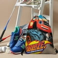 thumbnail image 3 of Blaze y las Máquinas Monstruo Mochila de Cuerdas para Deportes y Gimnasio, Bolsa de Cuerdas Resistente al Agua, Bolsa Cinch, 30×40cm, 3 of 6