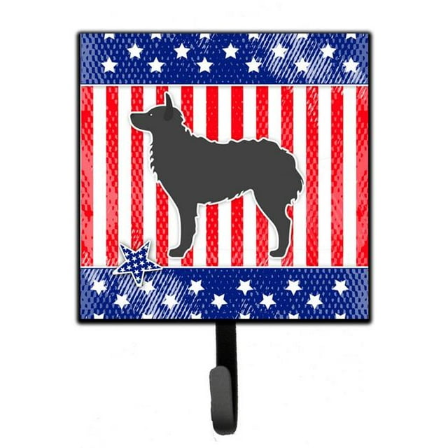 USA Patriotic Croatian Sheepdog Leash or Key Holder