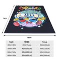 thumbnail image 4 of The Cuphead Show Flannel Blanket Ultra-Soft Micro Fleece Throw Blanket For Bed Sofa Couch Car Office Unisex Adult Fuzzy Bed Blanket Cozy Kids Throw Blanket 40"x30", 4 of 8