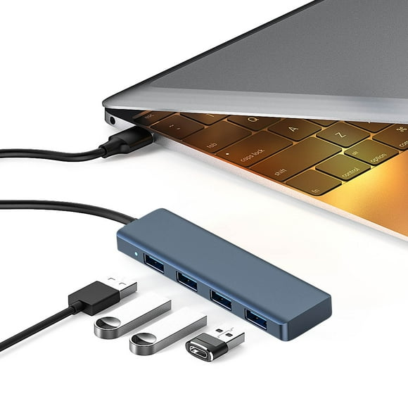Dianli Clearance 4-Port USB 3.0 Ultra Slim Data Hub, For Pro, For Notebook PC, For USB Flash Drives, For Mobile HDD, And More Hottest Deals on tech