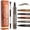 Gray, variant on Eyebrow Pen,multiple colors,4 Fork Tip for 3D Natural Eyebrow, Hair Line, Beard Line,Waterproof - Last All Day - Liquid Eyebrow Pencil