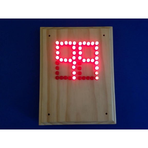 Scoreboard Deluxe - Up/Down Counter w/ Wood