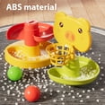 thumbnail image 3 of YIFAEUX Kids Ball Drop Tower 2/3/5/7/9 Layers Cartoon Pig Marble Run Track Toy Toddlers Boys Girls Educational Rolling Ball Slide Toy, 3 of 7