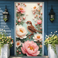 thumbnail image 6 of Green Polka Dot Spring Banner White Bearded Spring Display Pink Peony Yellow Daisy Floral Backdrop for Spring Party Garden Decoration Outdoor Event, 6 of 9