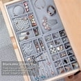 thumbnail image 4 of Set of4Stackable Velvet Jewelry Trays Organizer, Jewelry Storage Display Trays All Velvet, 4 of 4