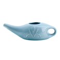 thumbnail image 3 of Olla de cerámica de 280ml para viajes, fácil de limpiar, olla de enjuague nasal, olla de limpieza a prueba de fugas, duradera para Azul Baoblaze Lata Neti de cerámica, 3 of 7