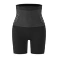 thumbnail image 6 of High Waist Tummy Control Shapewear Shorts for Women, Butt Lifting Boyshorts with Thermal Compression - Seamless Sculpting Underwear Black M, 6 of 9