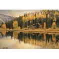 thumbnail image 2 of Deiter, Lori 18x13 White Modern Wood Framed Museum Art Print Titled - Durango Reflections, 2 of 4