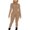 Khaki, variant on Staron Women's Long Sleeve Hooded Romper Bodysuit Solid Color Stretchy Bodycon Casual Fitness Workout Jumpsuit, Blue L