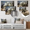 thumbnail image 4 of Designart "Pearl Fern Cactus Arid Blossoms" Floral Metal Wall Decor, 4 of 5