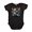 Black, variant on CafePress - Kawaii Style Illustration - Cute Infant Bodysuit Baby Romper - Size Newborn - 24 Months