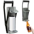 thumbnail image 3 of HomeLife 16OZ 500ML Large 2 in 1 Can Crusher Bottle Opener Wall Mounted Recycling Tool for Easy Can Pressing And Lid Removal, 3 of 13