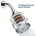 thumbnail image 3 of HIBIBUD Filtered Shower Head 15-Stage Advanced Water Filtration for Hard Water,Compact,Shower Head with Filters for Hard Water,Shower Head for Hard Water, 3 of 7