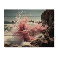 thumbnail image 3 of Designart "Coastal Seashore Charm II" Landscapes Print on Natural Pine Wood, 3 of 5