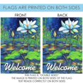 thumbnail image 5 of Toland Home Garden Lotus Welcome Flower Spring Flag Double Sided 28x40 Inch, 5 of 5