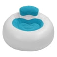 thumbnail image 1 of Lazy Sofa, Inflatable Sofa Family Inflatable Lounge Chair PVC Flocking Sofa Loving Heart Modeling Inflatable Soft Couch for Living Room Balcony Office Rest, Outdoor Sofa Chair, 1 of 7