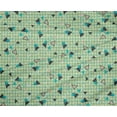 thumbnail image 4 of oneOone Polyester Lycra Light Mint Green Fabric Chevron & Triangle Geometric Fabric For Sewing Printed Craft Fabric By The Yard 56 Inch Wide, 4 of 4