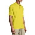 Hanes Men's EcoSmart Short Sleeve Jersey Polo Shirt