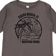 thumbnail image 4 of Inktastic Summer Vacation Mode Cocoa Beach Florida Boys or Girls Long Sleeve Toddler T-Shirt, 4 of 5