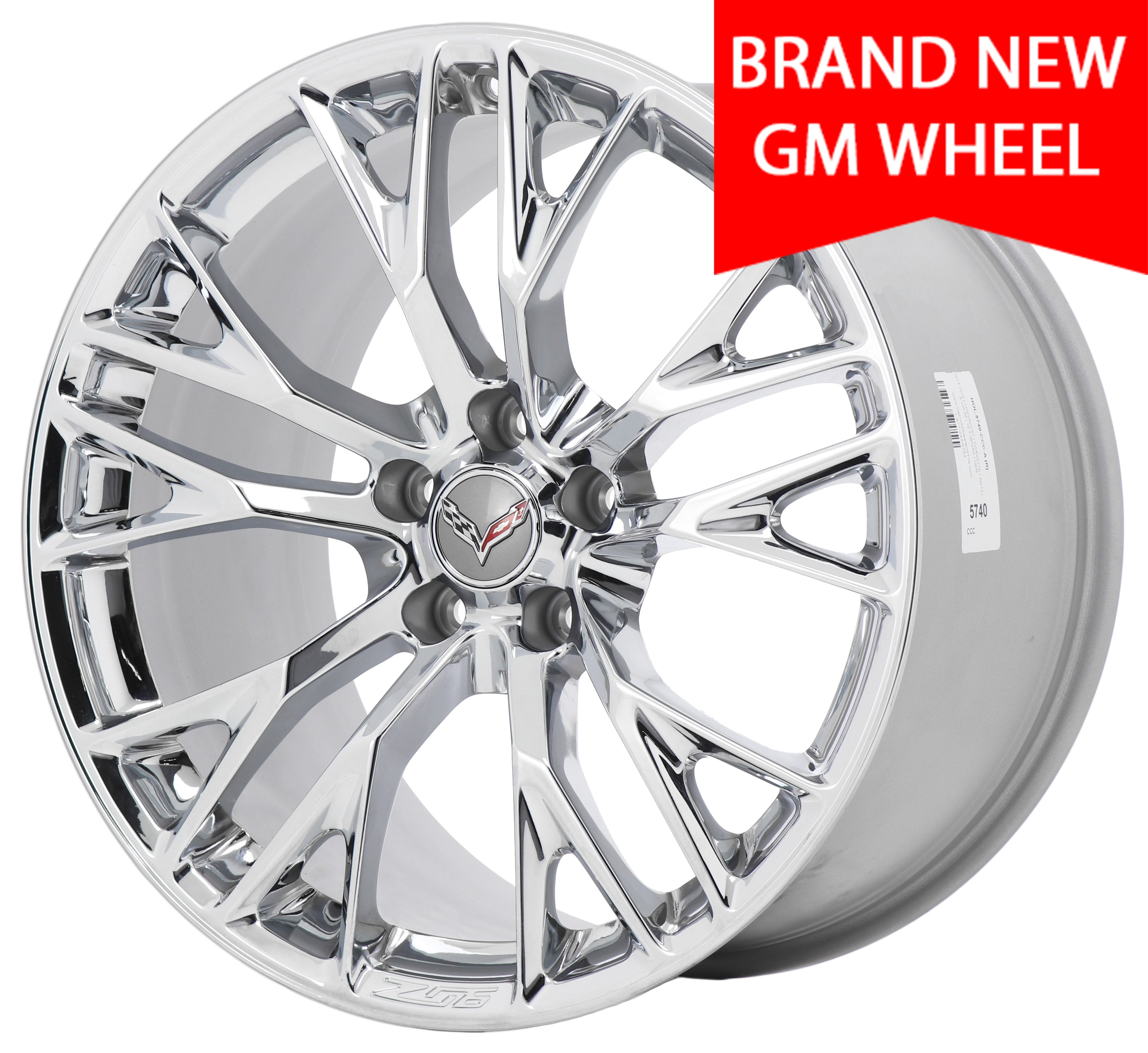 CHEVROLET CORVETTE 2015 2019 CHROME Factory OEM Wheel Rim (Not Replicas)