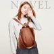 thumbnail image 5 of Anti-theft backpack, large-capacity fashion leisure soft leather backpack, versatile schoolbag, anti-theft design, durable leather material, foldable portable, for office use, 5 of 9