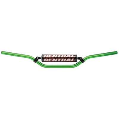 Renthal Aluminum 7/8" Handlebar Ricky Carmichael Bend Green for Yamaha DT3 1973