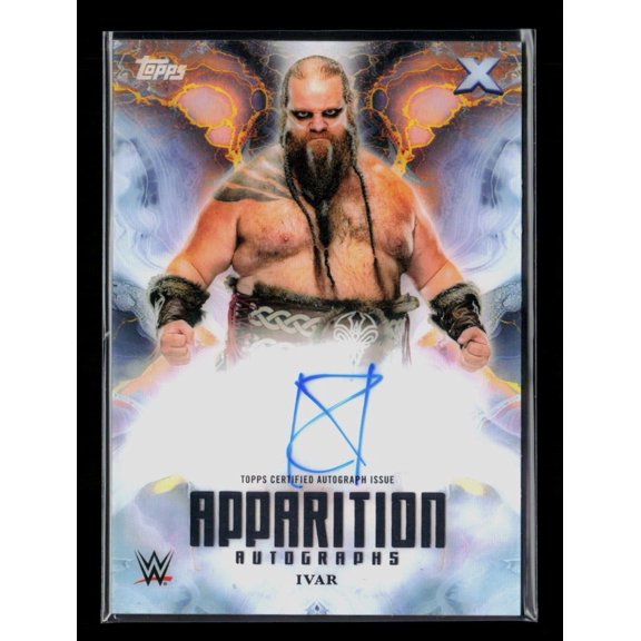 Collectible 2025 Topps Exalted WWE Ivar APA-IVA Auto Signed Wrestling Card Autographed Wrestling Trading Card