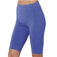 thumbnail image 2 of biudgviw Biker Shorts for Women High Waisted Stretch Athletic Yoga Knee Length Leggings Seamless Plus Size Running Shorts, 2 of 5