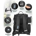thumbnail image 5 of Fishing Backpack with 4 Tackle Boxes, Fishing Bag with Rod Holder & Safety Compass & Cooler, Gifts for Fishermen, 5 of 18