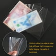 thumbnail image 3 of Injueey 100 piezas portátil PP reutilizable papel dinero bolsillo reemplazo a prueba de aceite transparente álbum de efectivo con estuches de Artesanía Injueey HA073933-01, 3 of 6