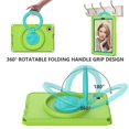 thumbnail image 2 of Support Rotatif à 360 Degrés pour Samsung Tab A7 Lite 8.7 T220 T225 2020 avec Design Étanche, Motif Aigle Réaliste, Sangle Réglable, 2 of 5