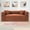 8025-Pink, variant on Middle Size Yellow Light luxury sit/lie convertible compression sofa bed module free combination