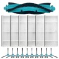 thumbnail image 1 of Mosiee Main Brush Side Brush Filter Kit For Atvel For Smartgyro R80 Base Vacuum Cleaner For Conga 2499 Ul/Tra Home Advanced Cleaner, 1 of 4