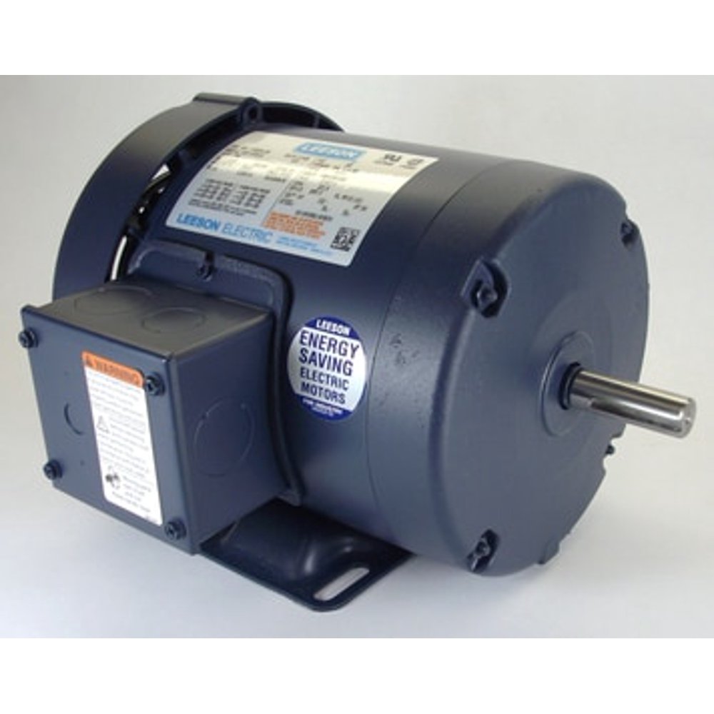 1 Hp 1725 RPM 56 Frame 208 230 460V TEFC Leeson Electric Motor 116757 1-hp-1725-rpm-56-frame-208-230-460v-tefc-leeson-electric-motor-116757