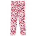 thumbnail image 2 of GIRLS 4 PK FLEECE LINED LEGGINGS, 2 of 5