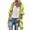 Yellow, variant on Womens Beach Cover up Swimsuit Kimono with Bohemian Floral Print Kimono Cardigans Loose Casual Resort Wear Outfits Pool Cover ups