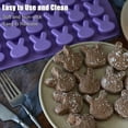thumbnail image 4 of 2 Moldes Silicona Conejito Pascua para Chocolate,24 Cavidades,Molde para Galletas Conejito, Molde para Dulces de Gelatina de Conejo, Molde para Velas en Cubitos de Hielo, 4 of 5