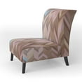 thumbnail image 3 of Designart "Vintage Boho Emerald Charm" Upholstered Modern Accent Chair and Boho Abstract Arm Chair, 3 of 5